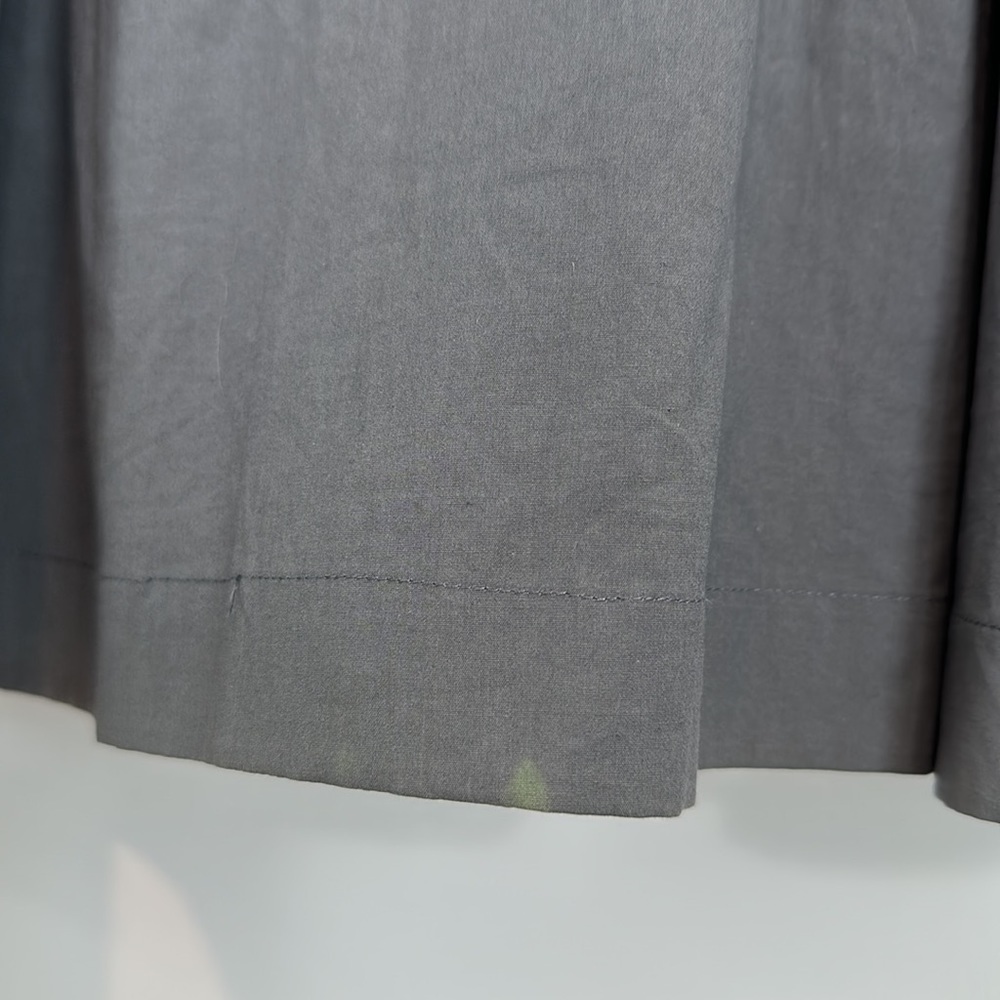 Celine Grey Cotton Blend Braided Detail Short Dress Size 34 EU 2 US - Picture 11 of 11